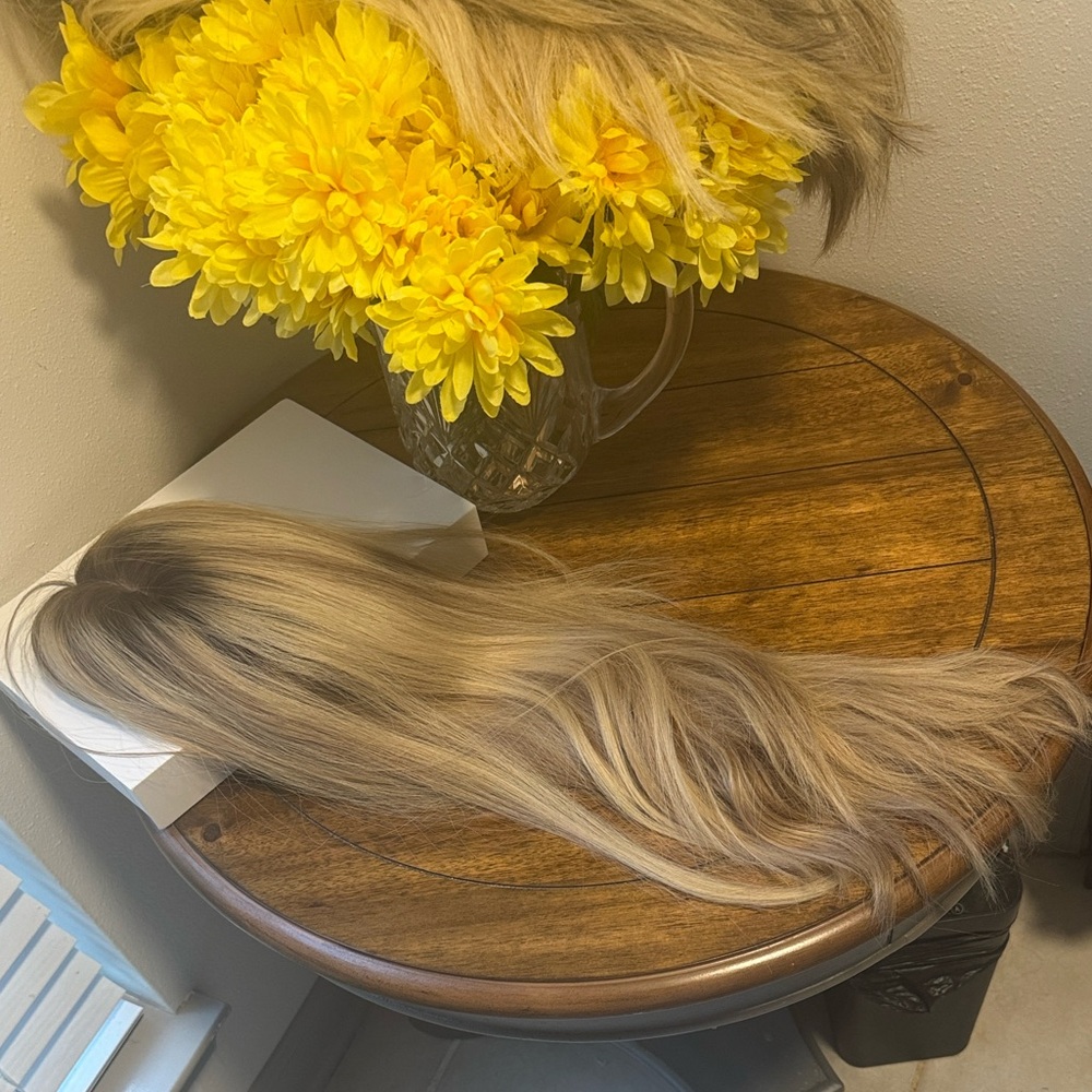 Madison Hair Collection 24" Silk Hair Topper 9"x9" Large Base NEW PICS ADDED - Picture 17 of 17